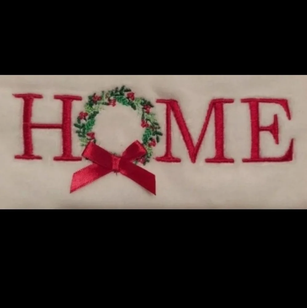 Y2K NWT! FINE RINGSPUN LUXE COTTON CHRISTMAS BATH TOWEL SET 3 by DECO HOME